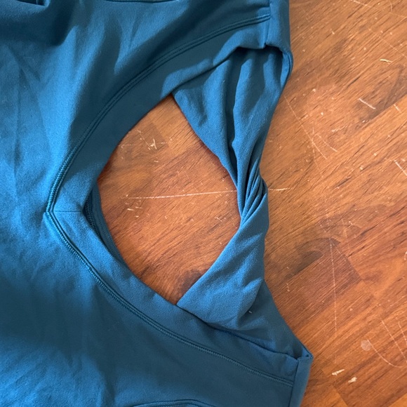 Athleta Teal Long Sleeve Women's Top - Picture 2 of 6